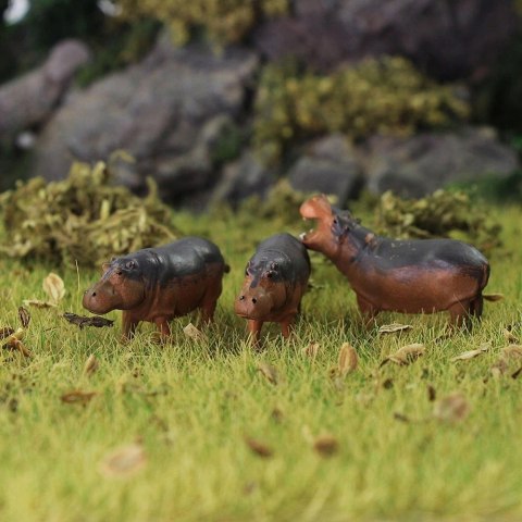 FIGURKI NA MAKIETĘ 1:87 H0 HIPOPOTAMY 2 SZT FIGURKI NA MAKIETĘ 1:87 H0 HIPOPOTAMY 2 SZT