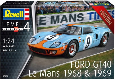 MODEL DO SKLEJANIA REVELL FORD GT LE MANS 1968 MODEL DO SKLEJANIA REVELL FORD GT LE MANS 1968