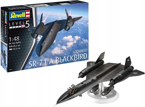 MODEL DO SKLEJANIA REVELL LOCKHEED SR71 BLACK 1:48 MODEL DO SKLEJANIA REVELL LOCKHEED SR71 BLACK 1:48