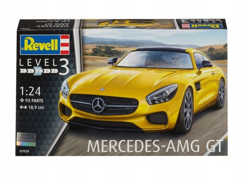 MODEL DO SKLEJANIA REVELL MERCEDES AMG GT 1:24 MODEL DO SKLEJANIA REVELL MERCEDES AMG GT 1:24