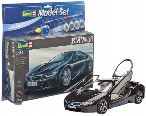 MODEL DO SKLEJANIA ZESTAW REVELL BMW I8 1:24 MODEL DO SKLEJANIA ZESTAW REVELL BMW I8 1:24