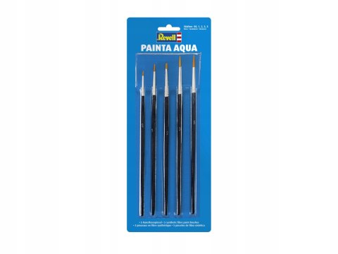 REVELL ZESTAW PĘDZLI PŁASKICH PAINTA AQUA 39624 REVELL ZESTAW PĘDZLI PŁASKICH PAINTA AQUA 39624