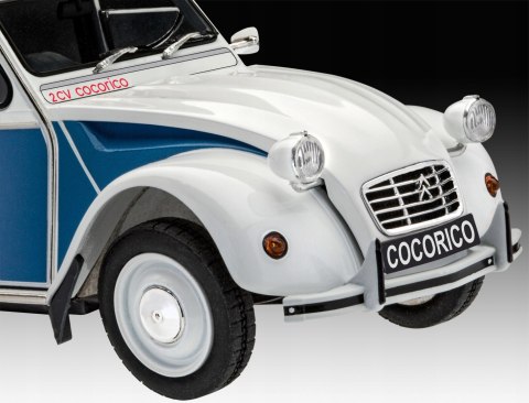 MODEL DO SKLEJANIA CITROEN 2CV COCORICO 1:24 MODEL DO SKLEJANIA CITROEN 2CV COCORICO 1:24