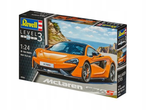 MODEL DO SKLEJANIA MCLAREN 570S 1:24 MODEL DO SKLEJANIA MCLAREN 570S 1:24