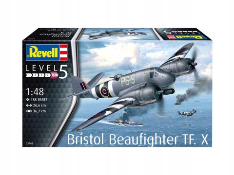 MODEL DO SKLEJANIA REVELL BRISTOL BEAUFIGHTER TF.X MODEL DO SKLEJANIA REVELL BRISTOL BEAUFIGHTER TF.X