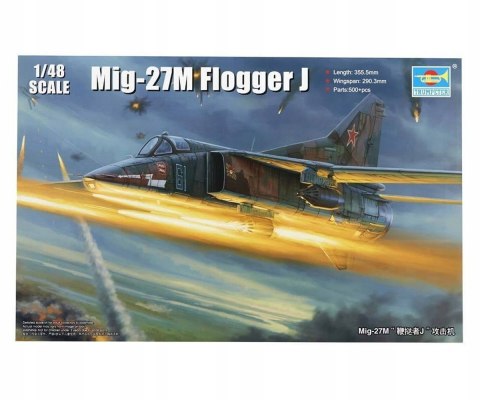 MODEL DO SKLEJANIA MIG-27M FLOGGER TRUMPETER 05803 MODEL DO SKLEJANIA MIG-27M FLOGGER TRUMPETER 05803