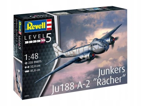MODEL SAMOLOTU DO SKLEJANIA REVELL JUNKERS JU188 A-1 RANCHER 03855 MODEL SAMOLOTU DO SKLEJANIA REVELL JUNKERS JU188 A-1 RANCHER 03855