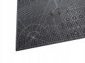 MATA DO CIĘCIA SAMOGOJĄCA A2 60 X 45 CM CZARNA MODELARSKA 5 WARSTWOWA 3 MM