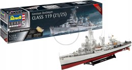 MODEL DO SKLEJANIA REVELL STATEK GERMAN DESTROYER CLASS 119 1:144 05179