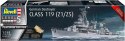 MODEL DO SKLEJANIA REVELL STATEK GERMAN DESTROYER CLASS 119 1:144 05179