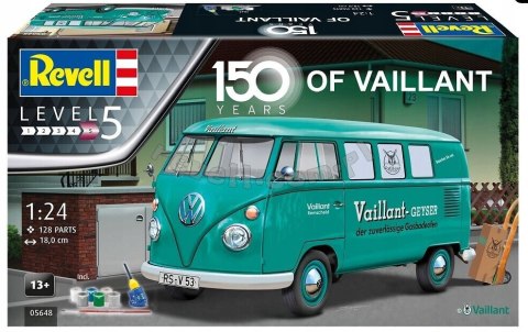 MODEL DO SKLEJANIA REVELL VW T1 BUS 150 JAHRE VAILLANT 1:24 05648 MODEL DO SKLEJANIA REVELL VW T1 BUS 150 JAHRE VAILLANT 1:24 05648
