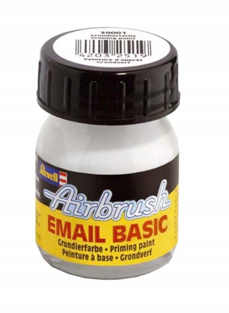 REVELL FARBA PODKŁADOWA AIRBRUSH EMAIL BASIC 25ML 39001 REVELL FARBA PODKŁADOWA AIRBRUSH EMAIL BASIC 25ML 39001
