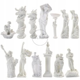 STATUETKI POSĄGI POMNIKI DO MAKIET H0 1:87 13 SZTUK