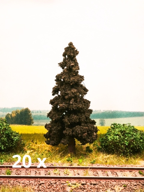 DRZEWKO NA MAKIETĘ / DIORAMĘ 10 cm S1603100 20 szt