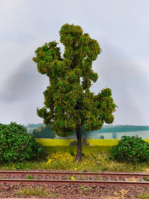 DRZEWKO NA MAKIETĘ / DIORAMĘ 140 mm T4502140 5 szt