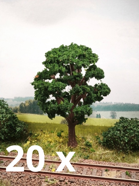 DRZEWKO NA MAKIETĘ/ DIORAMĘ 8 CM S300180 20 szt