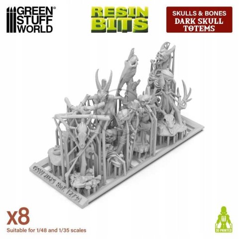 GREEN STUFF WORLD - DEMONICZNE TOTEMY 1:35 - 1:48 DRUK 3D 12734