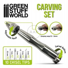 GREEN STUFF WORLD - Hobby Carving Set - ZESTAW DO RZEŹBIENIA 2537