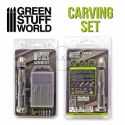 GREEN STUFF WORLD - Hobby Carving Set - ZESTAW DO RZEŹBIENIA 2537