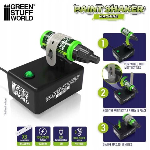 GREEN STUFF WORLD - PAINT SHAKER MACHINE NARZĘDZIE DO MIESZANIA FARB 5369 GREEN STUFF WORLD - PAINT SHAKER MACHINE NARZĘDZIE DO MIESZANIA FARB 5369
