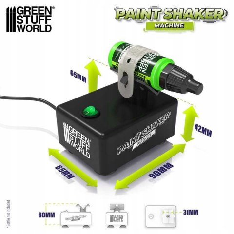 GREEN STUFF WORLD - PAINT SHAKER MACHINE NARZĘDZIE DO MIESZANIA FARB 5369 GREEN STUFF WORLD - PAINT SHAKER MACHINE NARZĘDZIE DO MIESZANIA FARB 5369