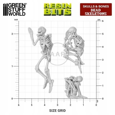GREEN STUFF WORLD - SZKIELETY 1:35 DRUK 3D 12742