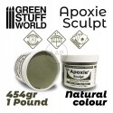 GREEN STUFF WORLD SZPACHLA DO RZEŹBIENIA APOXIE SCULPT 1Lb Natural 2880