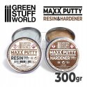 GREEN STUFF WORLD - SZPACHLÓWKA EPOXYDOWA MASILLA MAXX PUTTY 2x150 gr 3412