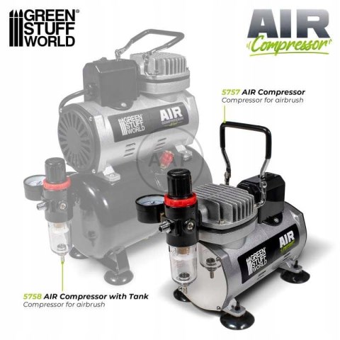 KOMPRESOR DO AEROGRAFU GREEN STUFF WORLD 47 dB 5757