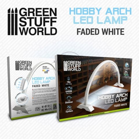 LAMPA LED MODELARSKA GREEN STUFF WORLD HOBBY ARCH - BIAŁA 11061