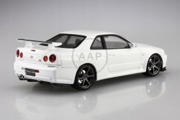 MODEL DO SKLEJANIA AOSHIMA NISSAN BNR34 SKYLINE GT-R SPEC II 1:24 AO06558
