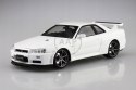 MODEL DO SKLEJANIA AOSHIMA NISSAN BNR34 SKYLINE GT-R SPEC II 1:24 AO06558