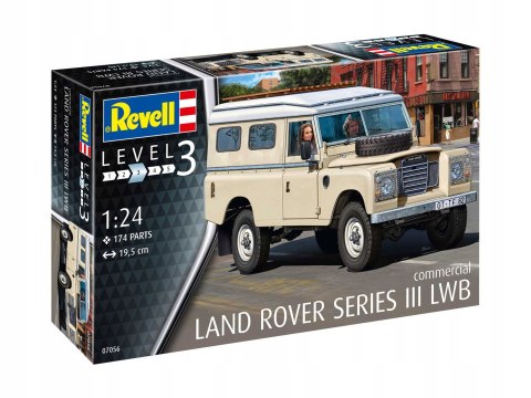 MODEL DO SKLEJANIA REVELL Land Rover Series III LWB Commer 07056 1:24 MODEL DO SKLEJANIA REVELL Land Rover Series III LWB Commer 07056 1:24