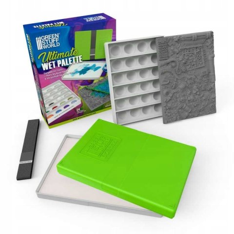 MOKRA PALETA DO FARB GREEN STUFF WORLD WET PALETTE ULTIMATE 14160 MOKRA PALETA DO FARB GREEN STUFF WORLD WET PALETTE ULTIMATE 14160