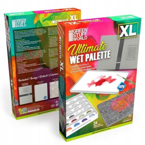 MOKRA PALETA DO FARB GREEN STUFF WORLD WET PALETTE ULTIMATE XL 14161 MOKRA PALETA DO FARB GREEN STUFF WORLD WET PALETTE ULTIMATE XL 14161