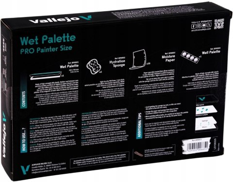 MOKRA PALETA VALLEJO B90001 - Wet Palette Set