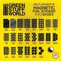 NAKLEJKA MAGNETYCZNA NAKLEJKI KWADRATOWE 50 MM GREEN STUFF WORLD 10851