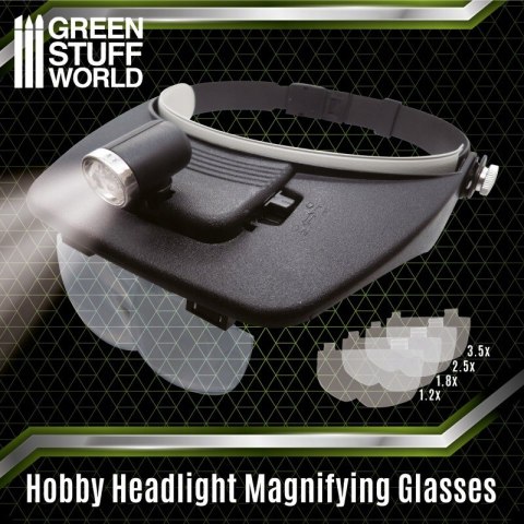 OKULARY POWIĘKSZAJĄCE GREEN STUFF WORLD DO MODELASTWA HOBBY 2385 OKULARY POWIĘKSZAJĄCE GREEN STUFF WORLD DO MODELASTWA HOBBY 2385