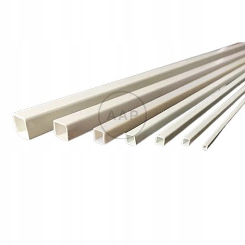 PROFIL ABS 50 CM KWADRAT PUSTY 6 x 6 mm 1 SZT