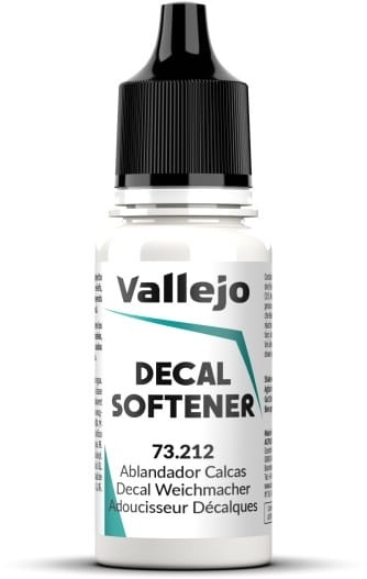 VALLEJO DECAL SOFTENER 18 ML ZMIĘKCZACZ DO KALKOMANI 73212 VALLEJO DECAL SOFTENER 18 ML ZMIĘKCZACZ DO KALKOMANI 73212