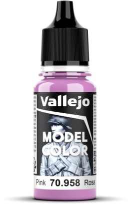 VALLEJO FARBA MODEL COLOR 18 ML 043 PINK RÓŻOWY 70958