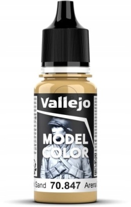 VALLEJO FARBA MODEL COLOR 123 DARK SAND 70847