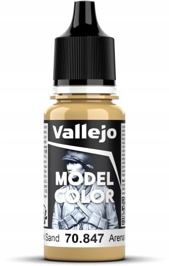 VALLEJO FARBA MODEL COLOR 123 DARK SAND 70847 VALLEJO FARBA MODEL COLOR 123 DARK SAND 70847