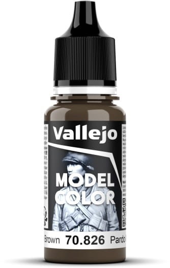 VALLEJO FARBA MODEL COLOR 129 MEDIUM BROWN 70826