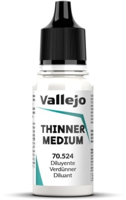 VALLEJO THINNER 17 ML ROZCIEŃCZALNIK VALL-70524