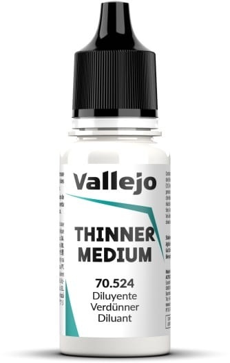 VALLEJO THINNER 17 ML ROZCIEŃCZALNIK VALL-70524 VALLEJO THINNER 17 ML ROZCIEŃCZALNIK VALL-70524