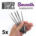 ZESTAW NARZĘDZI DO RZEŹBIENIA 5 SZTUK GREEN STUFF WORLD 3127