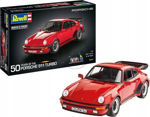 ZESTAW UPOMINKOWY REVELL 05634 1:24 - PORSCHE 911 TURBO (50. ROCZNICA)