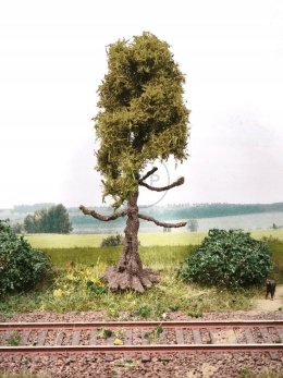 AAP MINIATUROWE DRZEWKO NA MAKIETĘ / DIORAMĘ 12 CM T0227-3