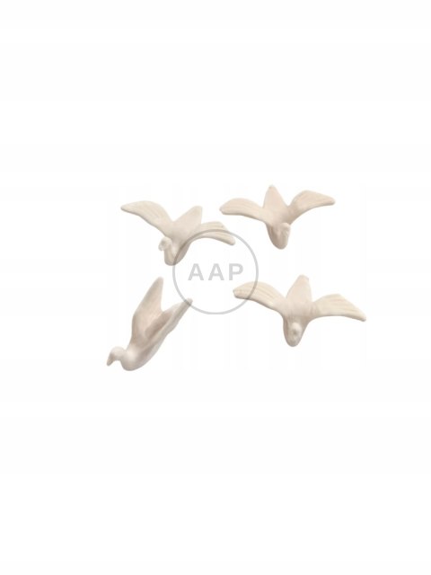 FIGURKI NA MAKIETĘ - ŁABĘDZIĘ H0 1:87 4 SZTUKI